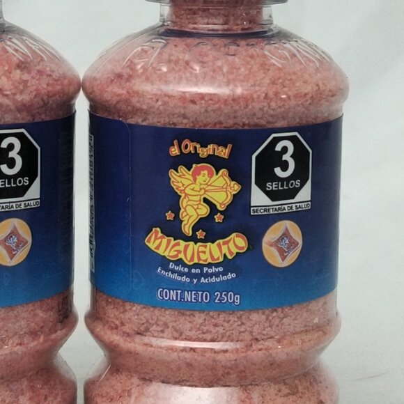 5PK Miguelito Chamoy El Original Chilito Polvo Mexican Candy Chili Powder 250g - Picture 2 of 4